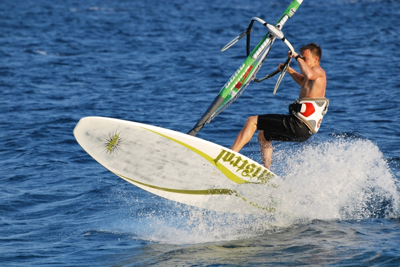 Windsurfing by Aljaž Kern
