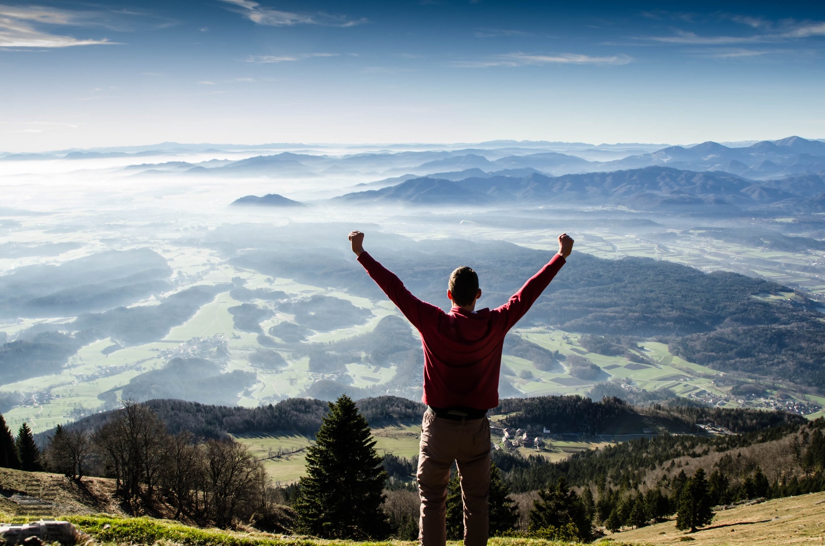 On top of the World by Aljaž Kern