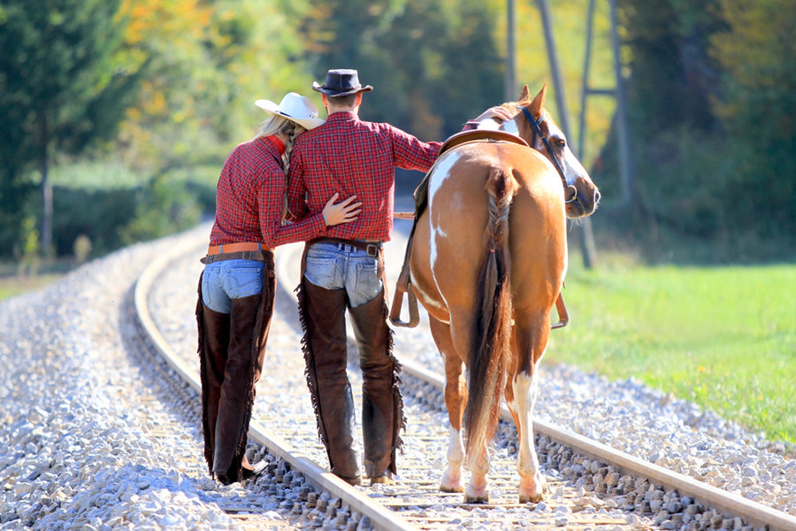 Love between two cowboys by mateja vesel