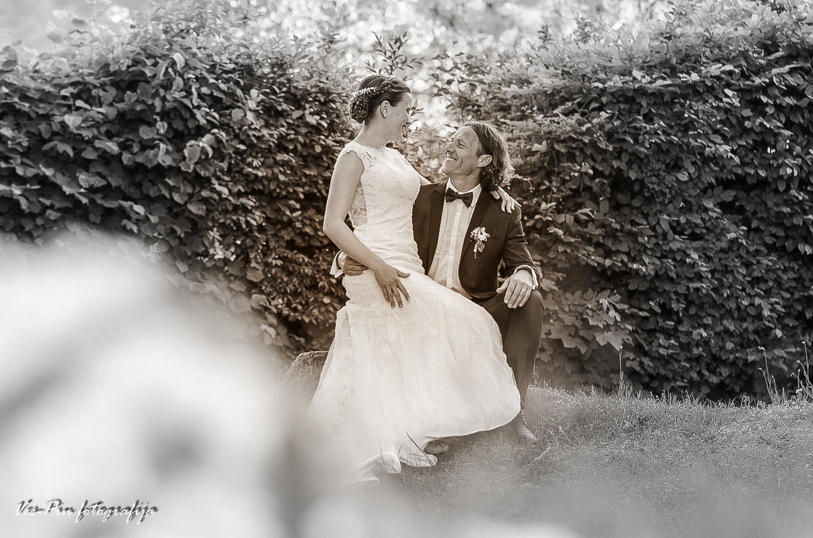 ...his luck in his lap...love by mateja vesel