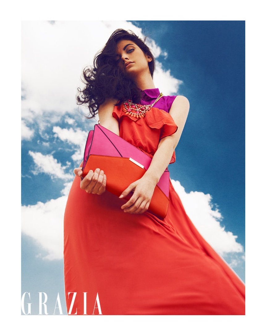 Lara O. for Grazia, June 2013 by Žiga Mihelčič
