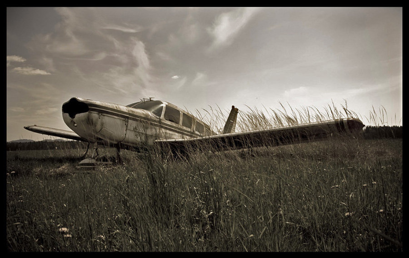 Aeroplane Cemetery by Žiga Mihelčič