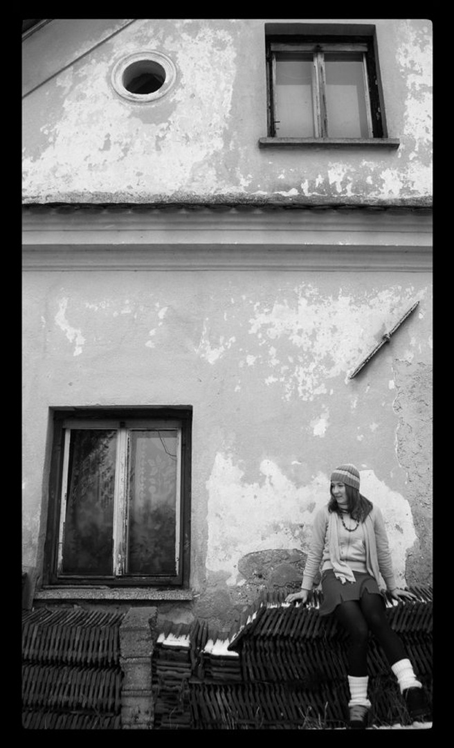 old house by