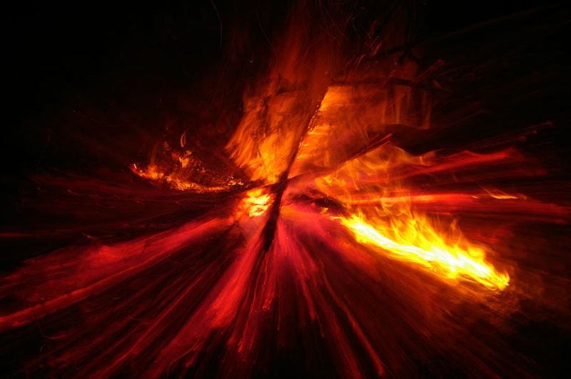 fire explosion by jernej lasbaher