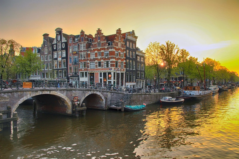 Večerni Amsterdam by Aleš Marenk