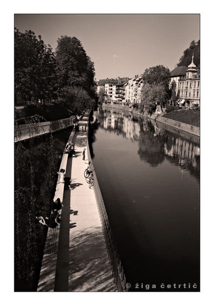 Razglednice iz Ljubljane IV by Žiga Četrtič