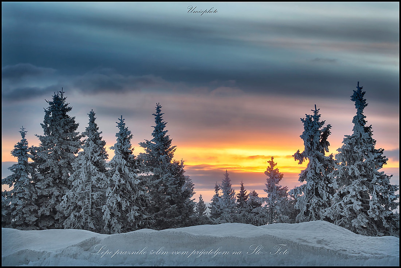 Čarobno zimsko jutro by umix
