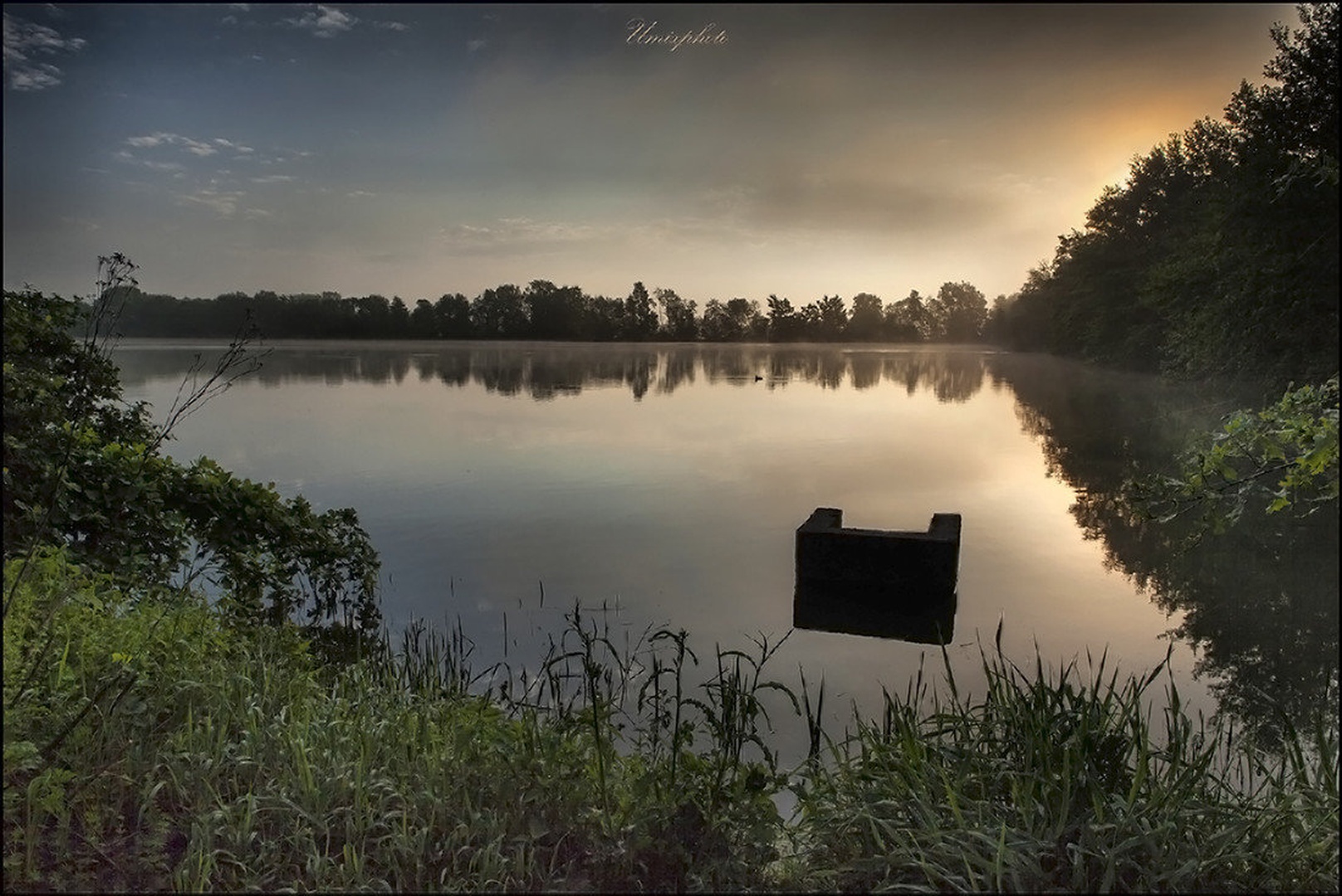 Jutro na Račkem ribniku by umix