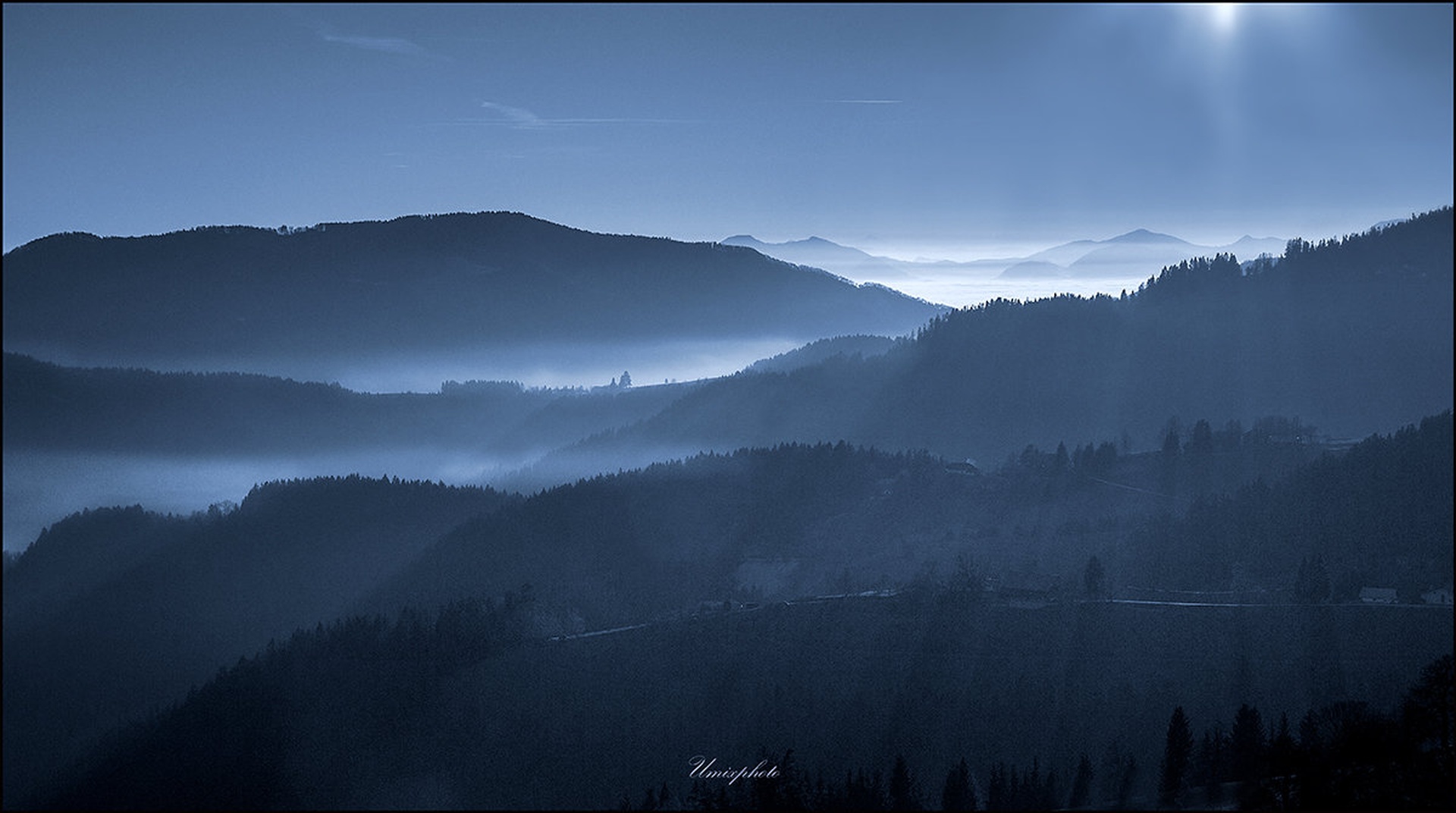 Pozno popoldne  nad Zrečami by umix