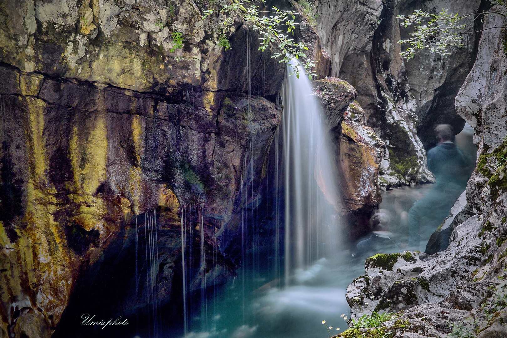 Fotkanje korita Soče by umix