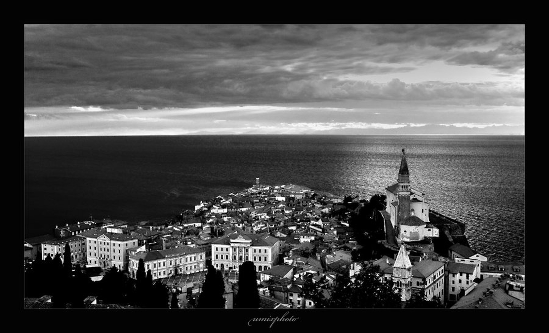 Pogled na Piran by umix