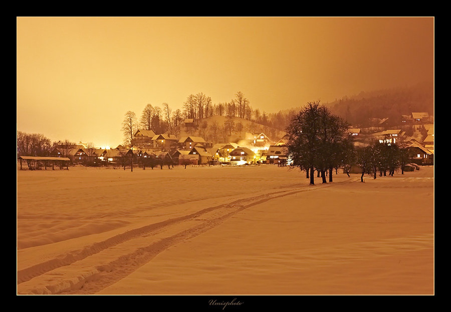 Noč v Sankovem by umix