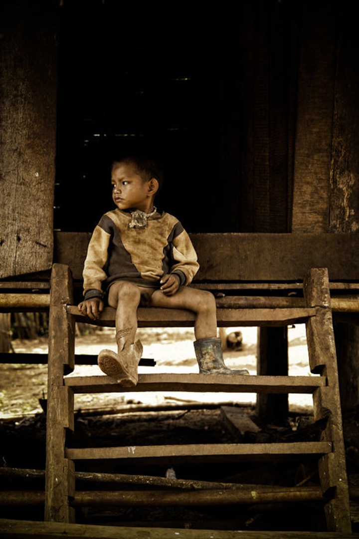Hmong Boy by Miha Brodaric