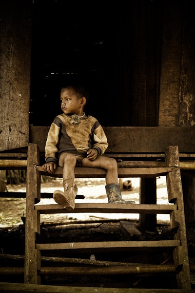 Hmong Boy by Miha Brodaric