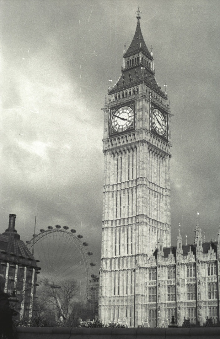 Big Ben & London Eye by