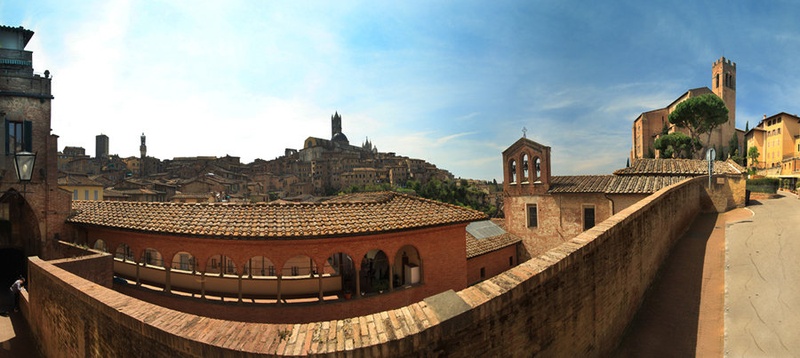 Siena panorama by Bor