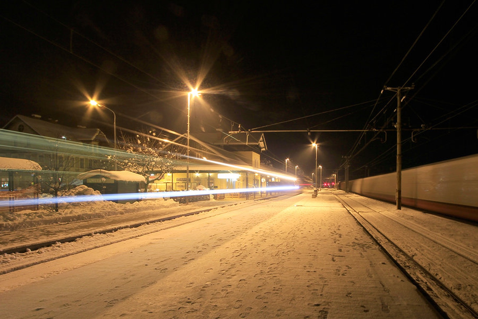 ghost trains by Bor