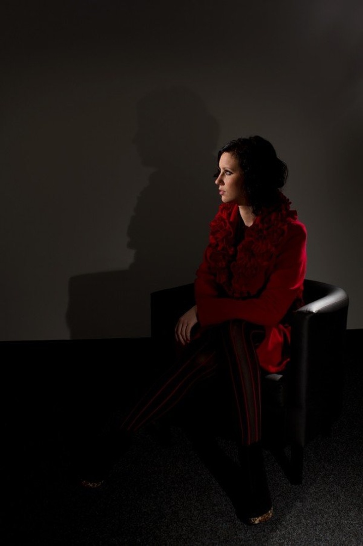 lady in red by Bor
