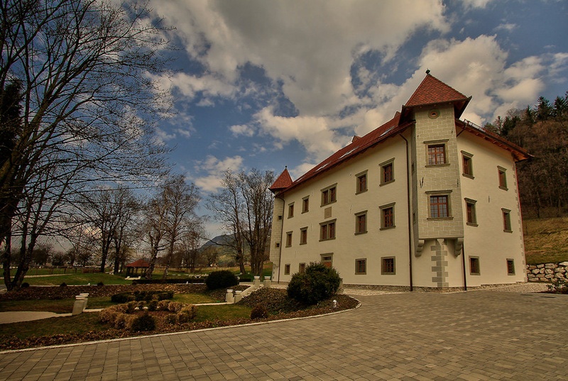 grad Drnča by Bor