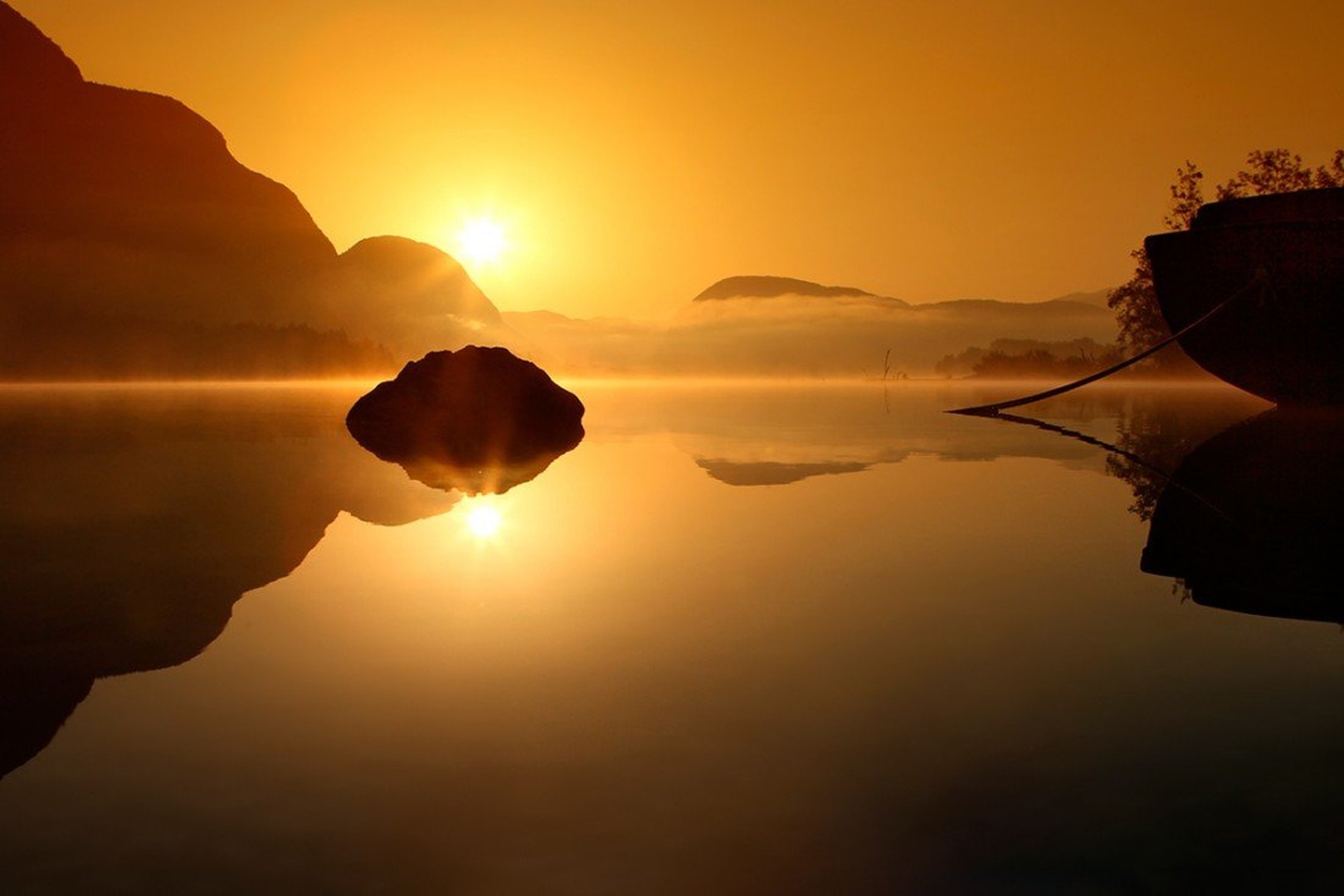 bohinjsko jutro No4 by Bor