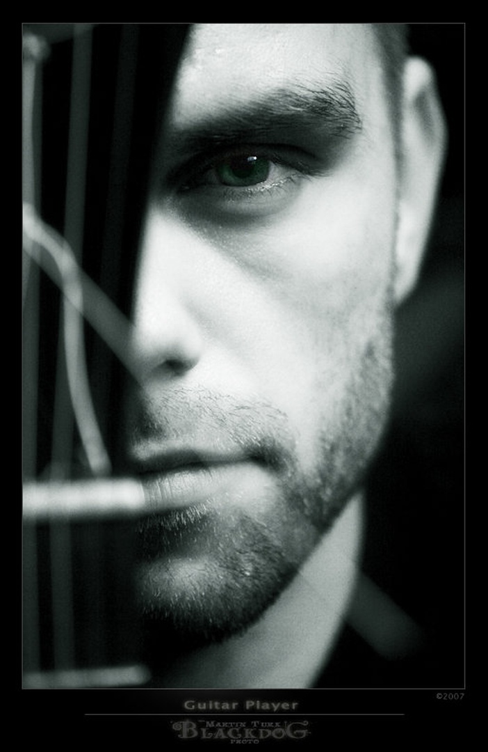 Guitar Player by Martin Turk