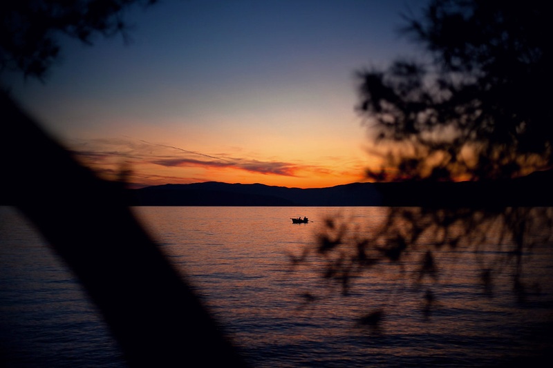 The echo of a distant tide comes willowing across the sand. by Anej Lešnik