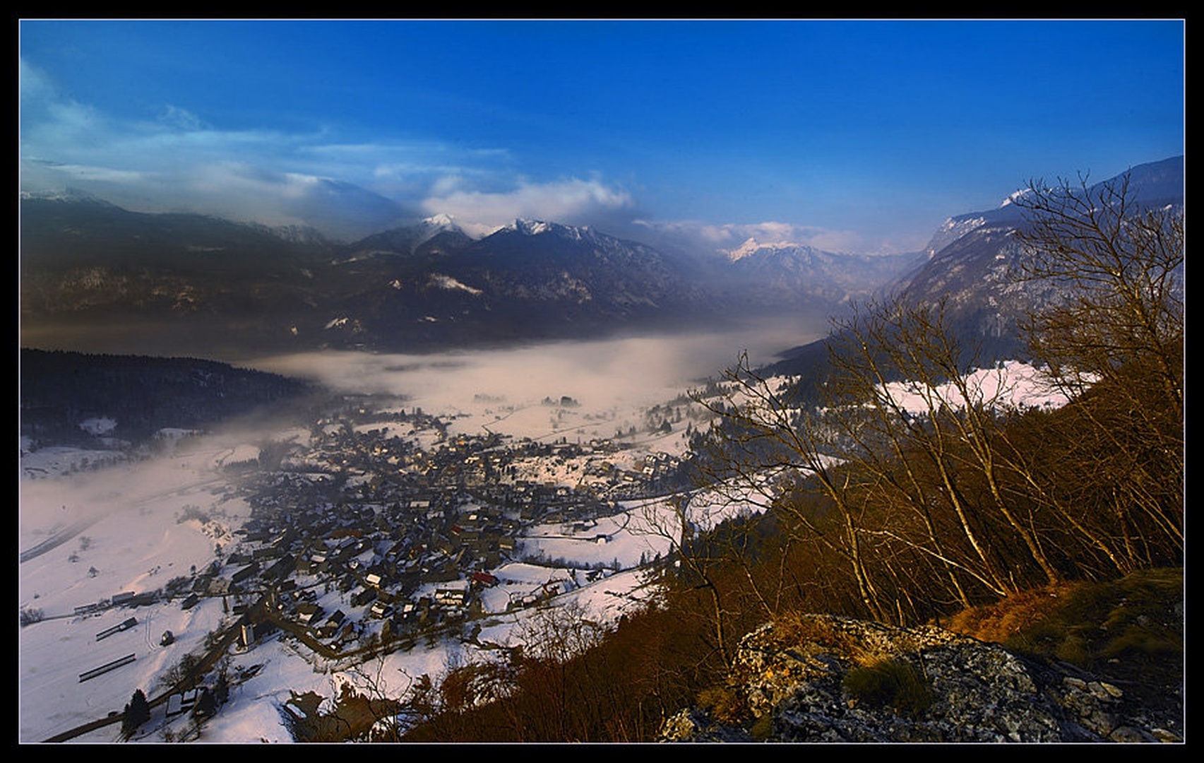Bohinjske meglice by Janez Mencinger