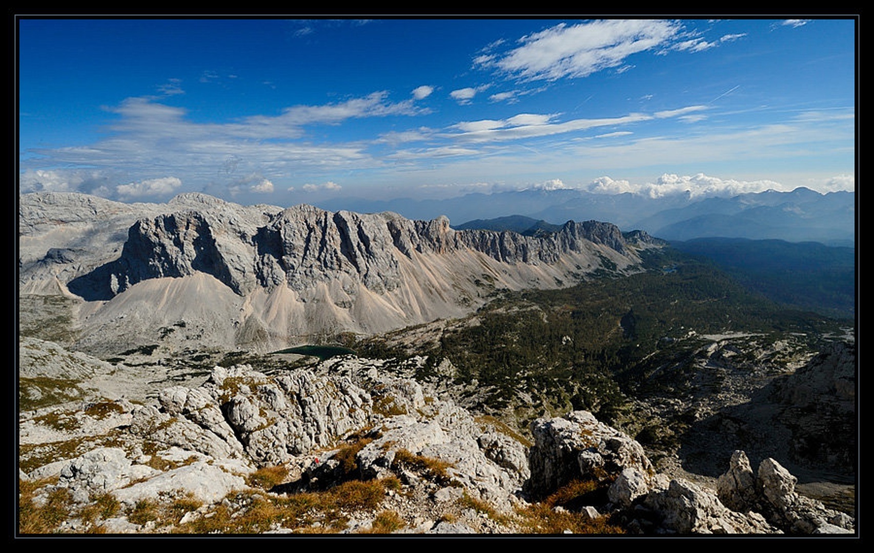 veliki bohinjski zid by Janez Mencinger