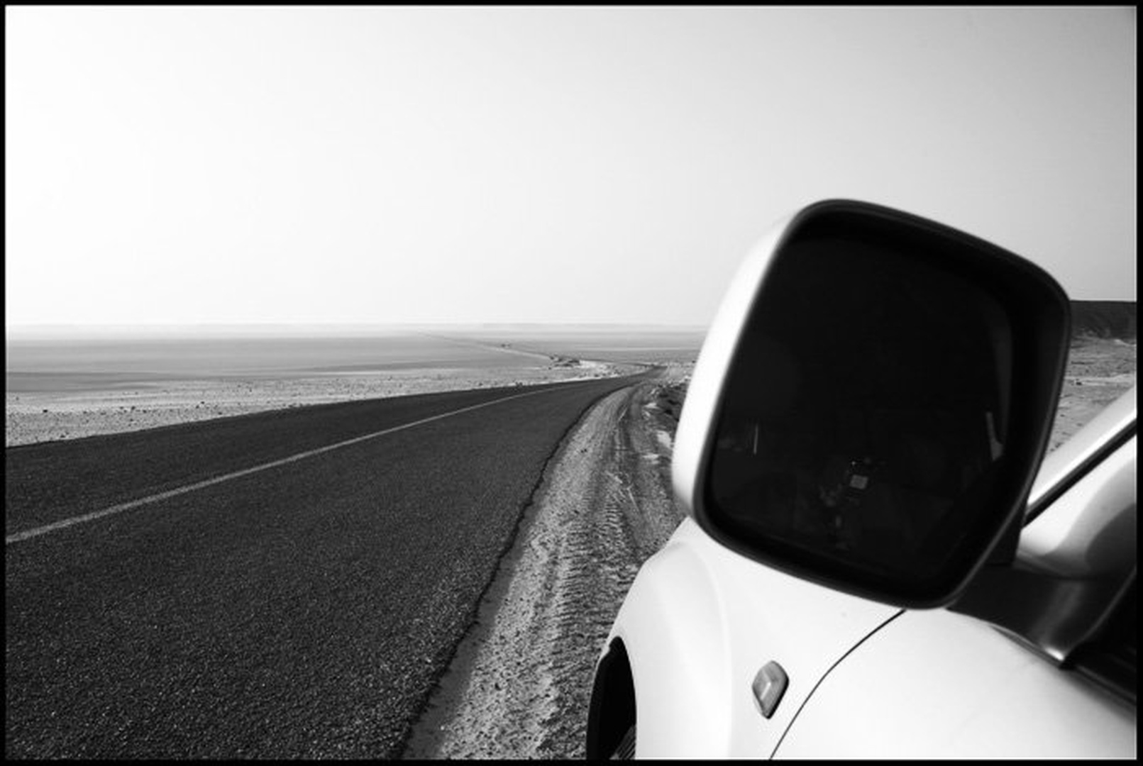 desert road by
