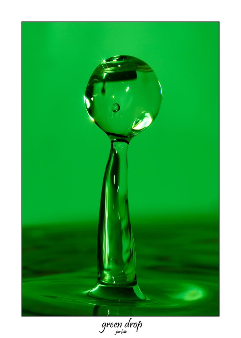 green drop by Ivan Pavlakovič ml.