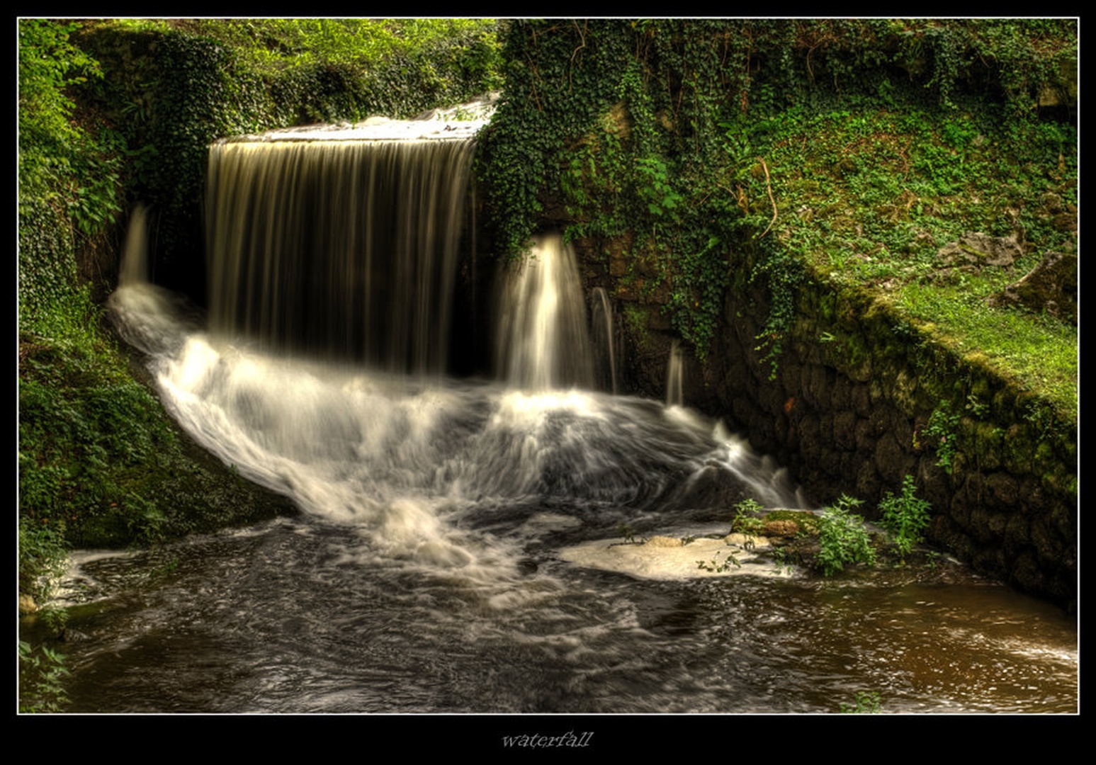 waterfall by Ivan Pavlakovič ml.