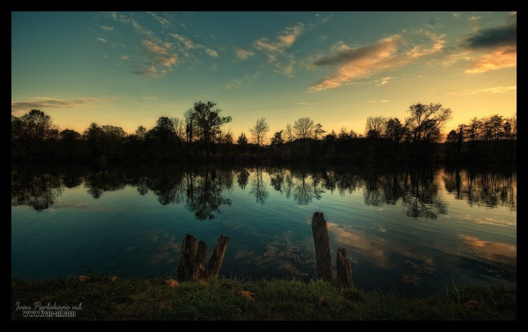 večer ob vodi by Ivan Pavlakovič ml.