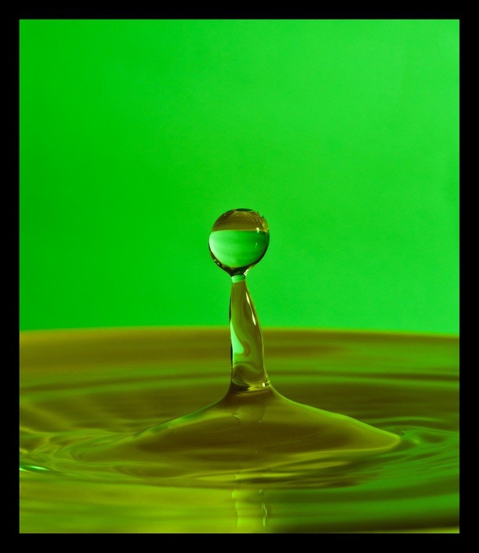 green drop by Ivan Pavlakovič ml.
