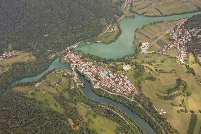 Most na Soči by Jernej Munih