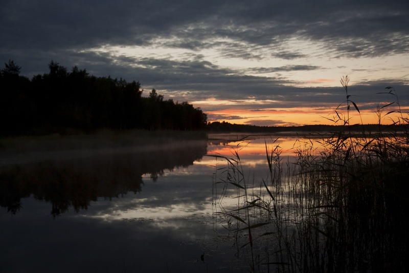 Evening mists by Jani Bizjak