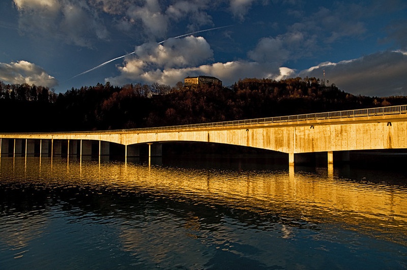 Most preko Drave by Luka Pogačar