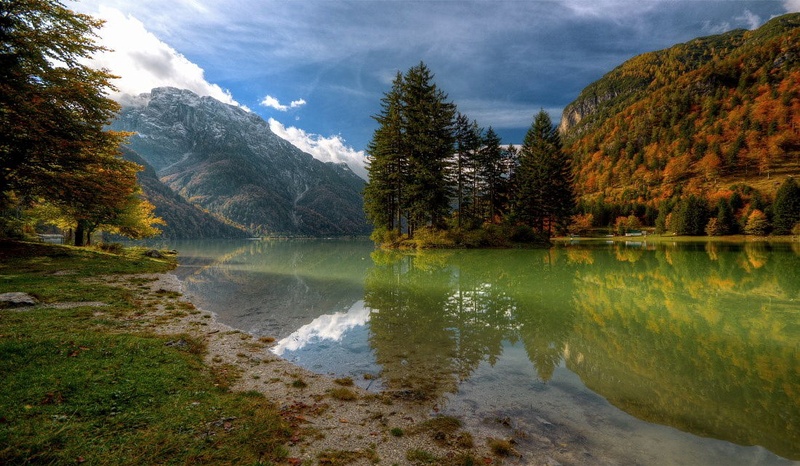 Lago del Predil by Boštjan Peterka