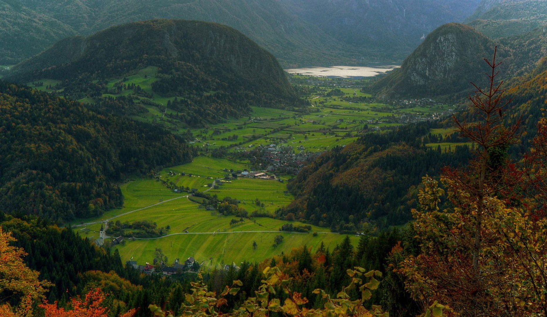 Bohinjska kotlina by Boštjan Peterka