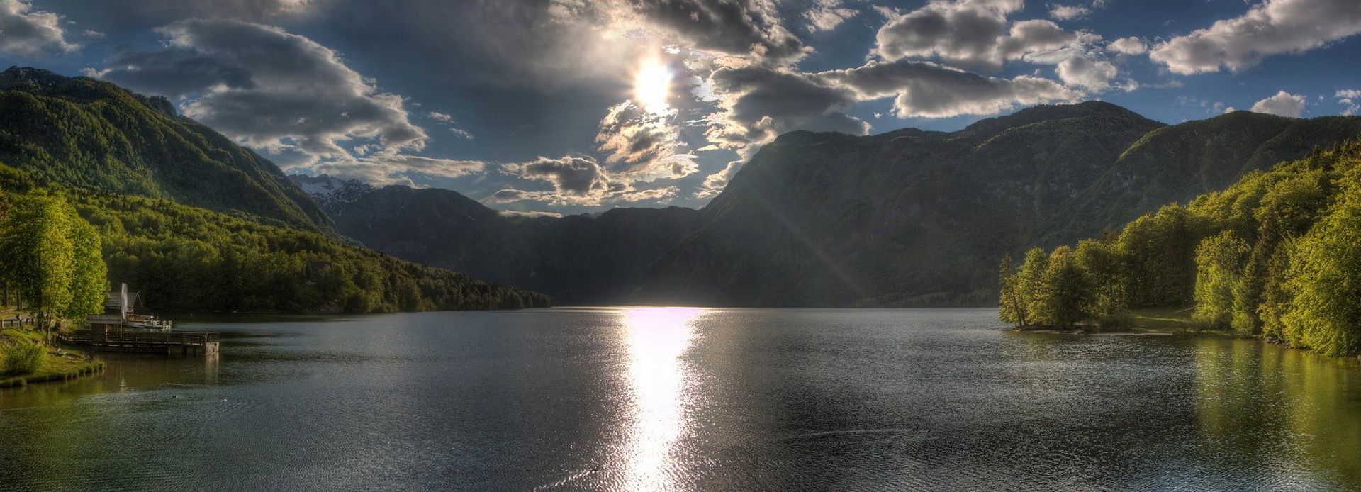 Bohinj zvečer by Boštjan Peterka