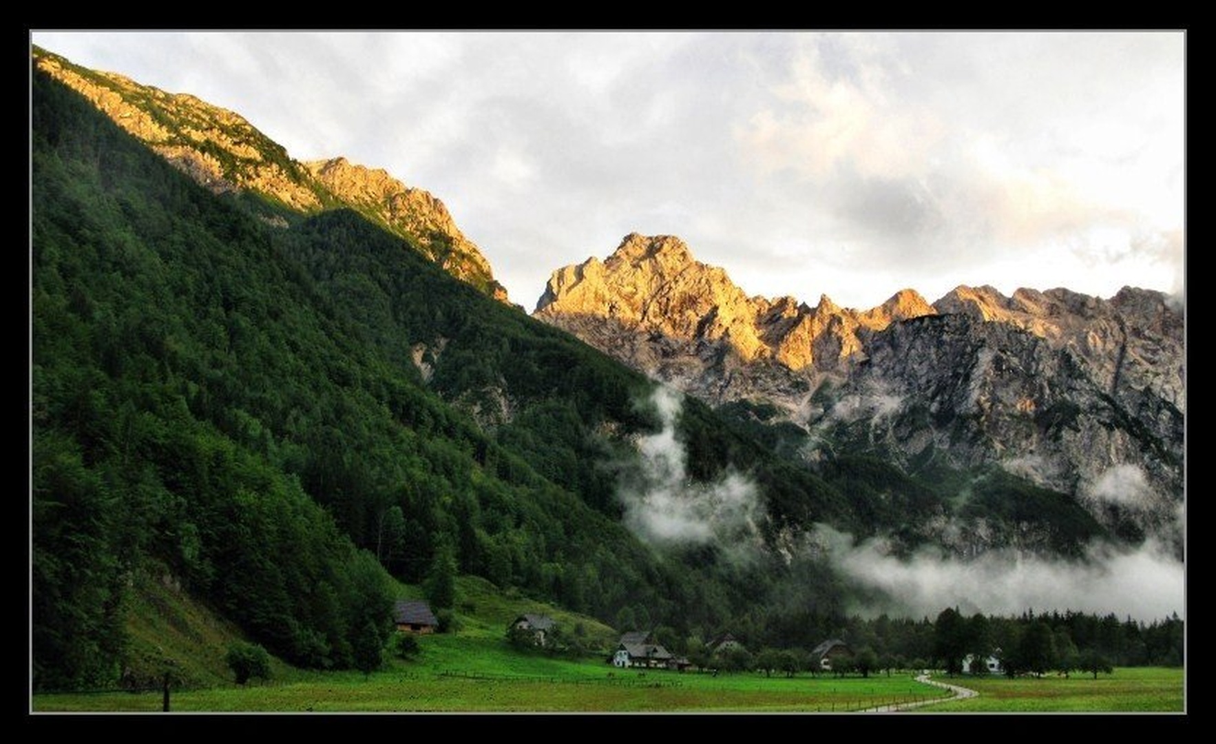 Logarska po dežju by Boštjan Peterka