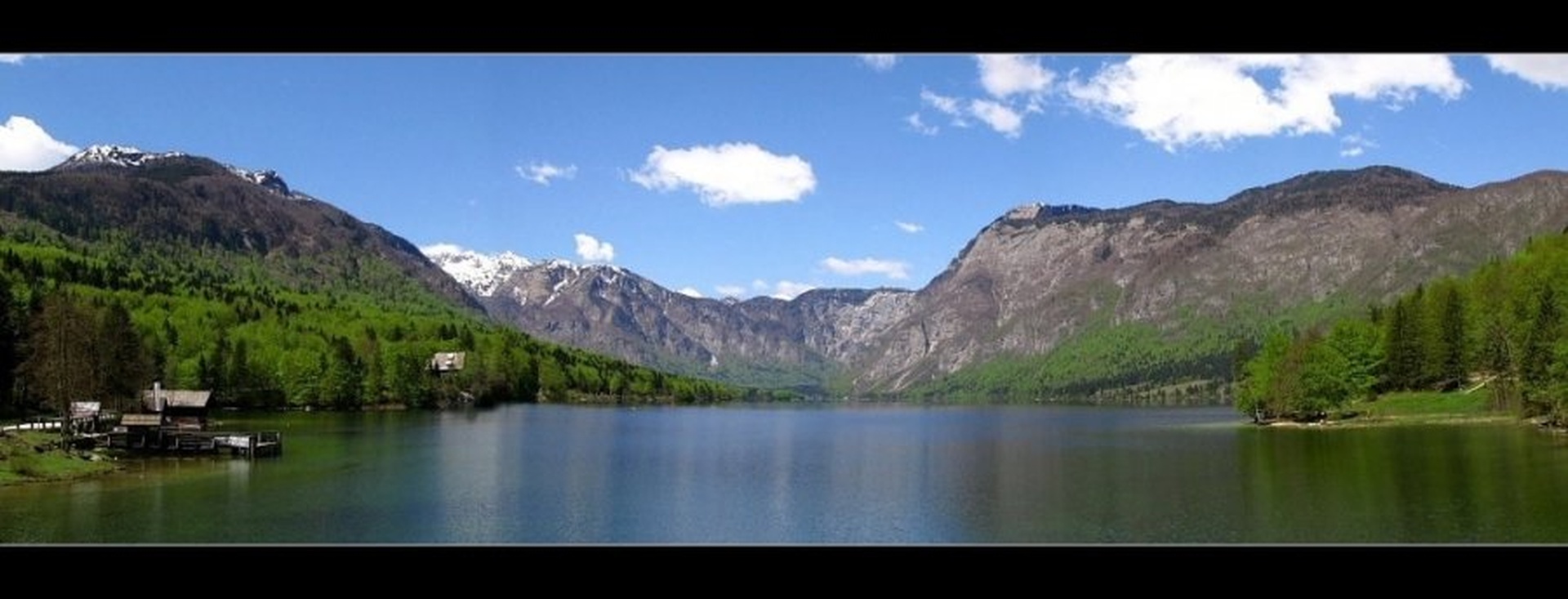 panorama Bohinjskega jezera by Boštjan Peterka