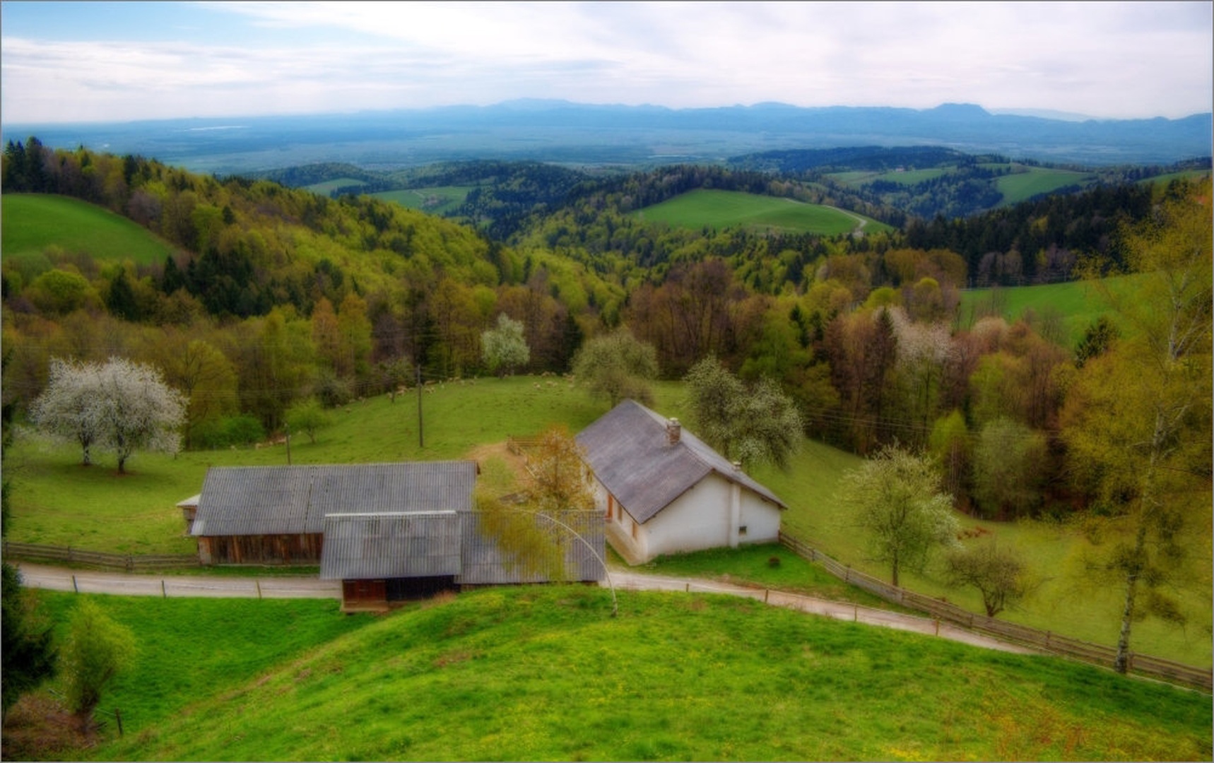 Pohorska domačija by Boštjan Peterka