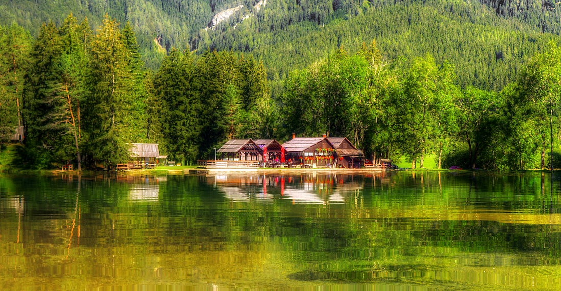 Planšarsko jezero II by Boštjan Peterka
