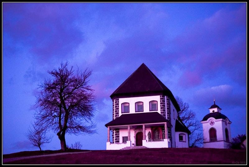 Lord's purple dusk by Anže Miš