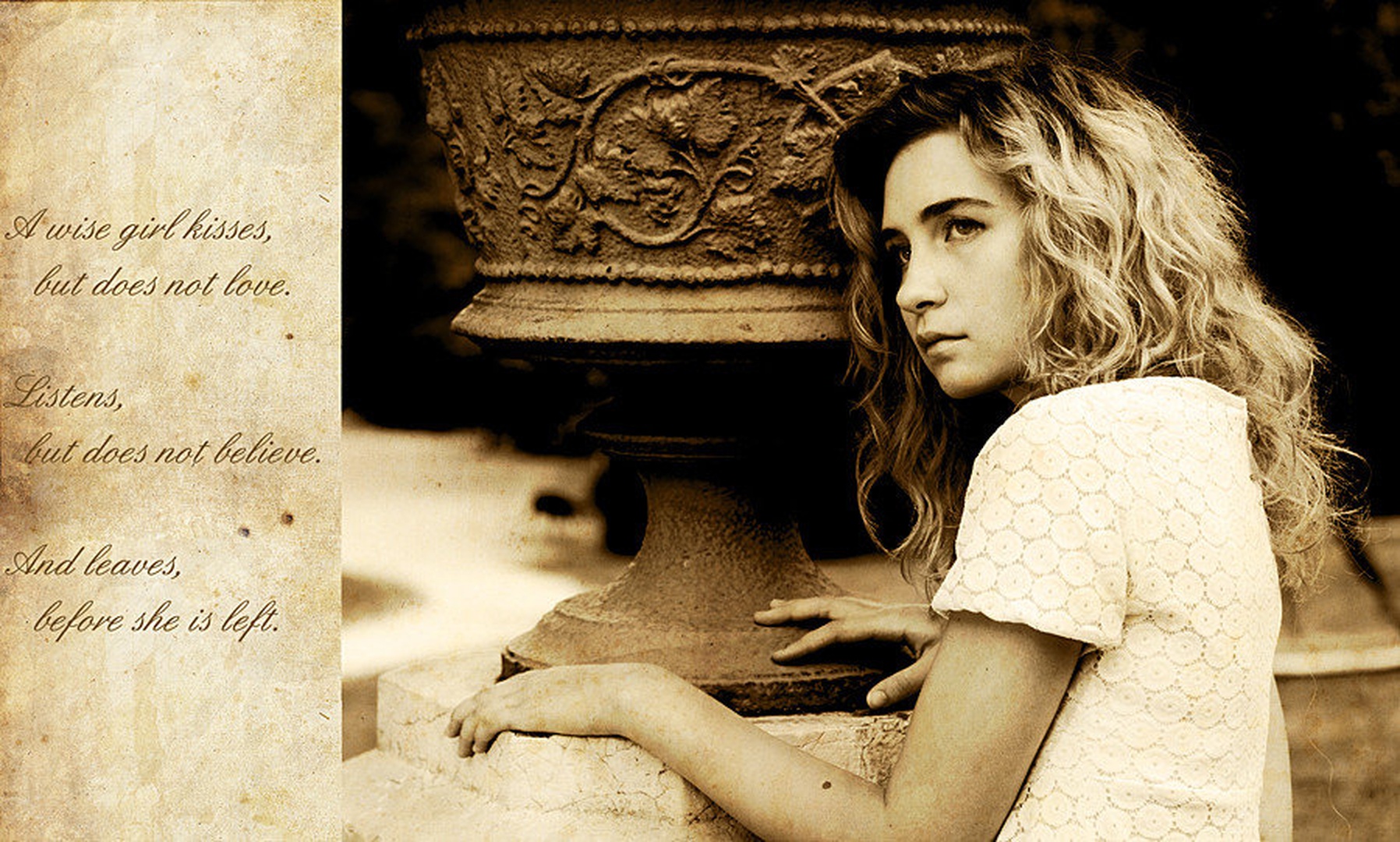Wise girl by Mateja L