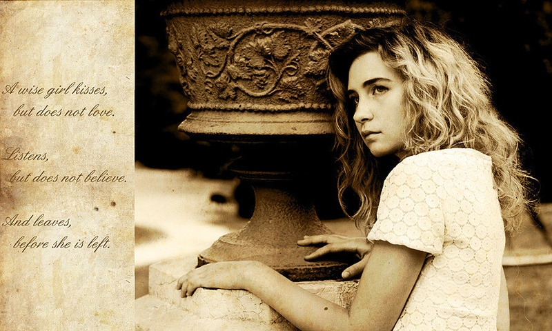 Wise girl by Mateja L