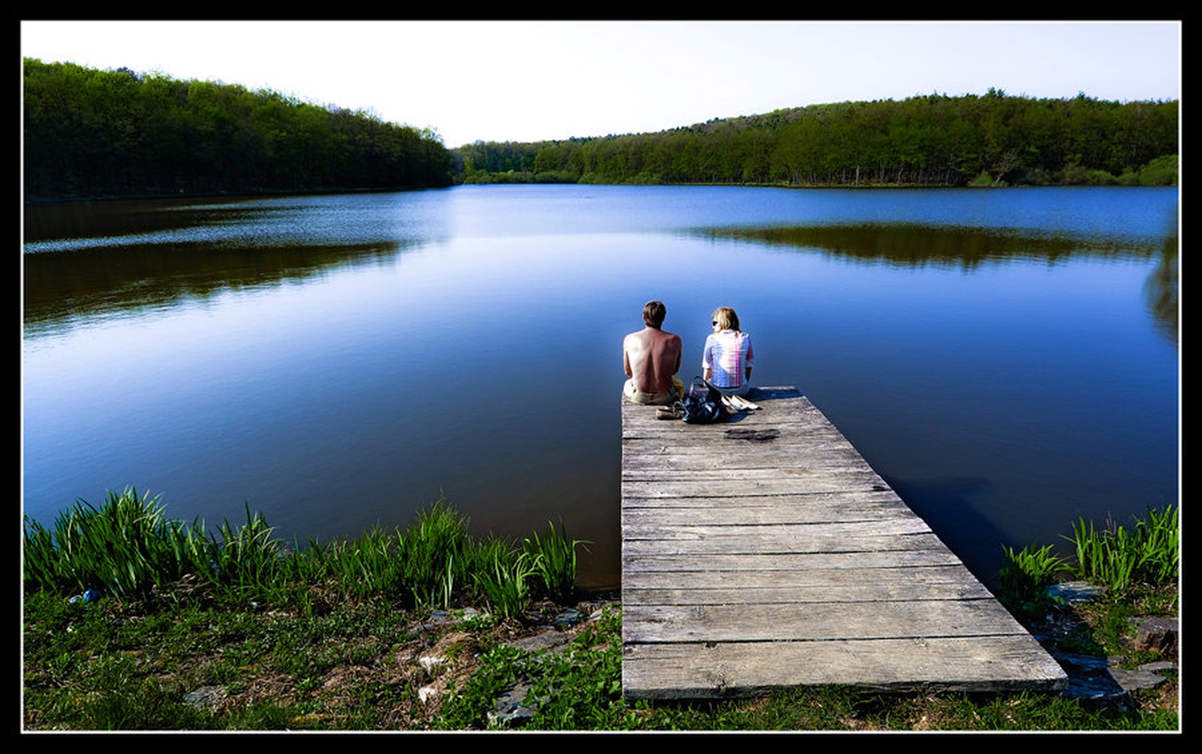 Bukovniško jezero by Milojko Demšar