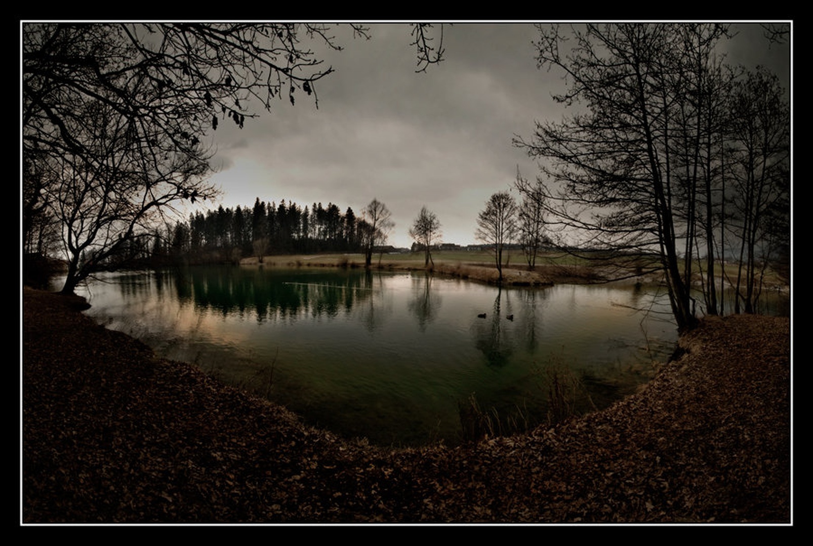 jezero Črnava by Milojko Demšar