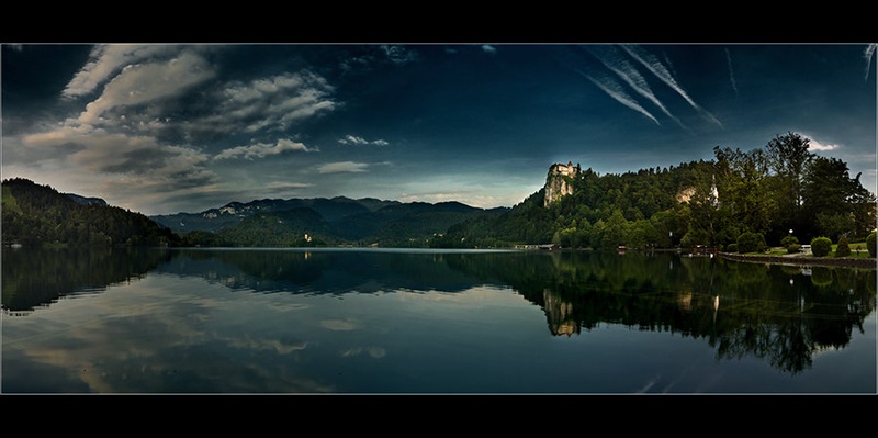 Bled jezero by Milojko Demšar