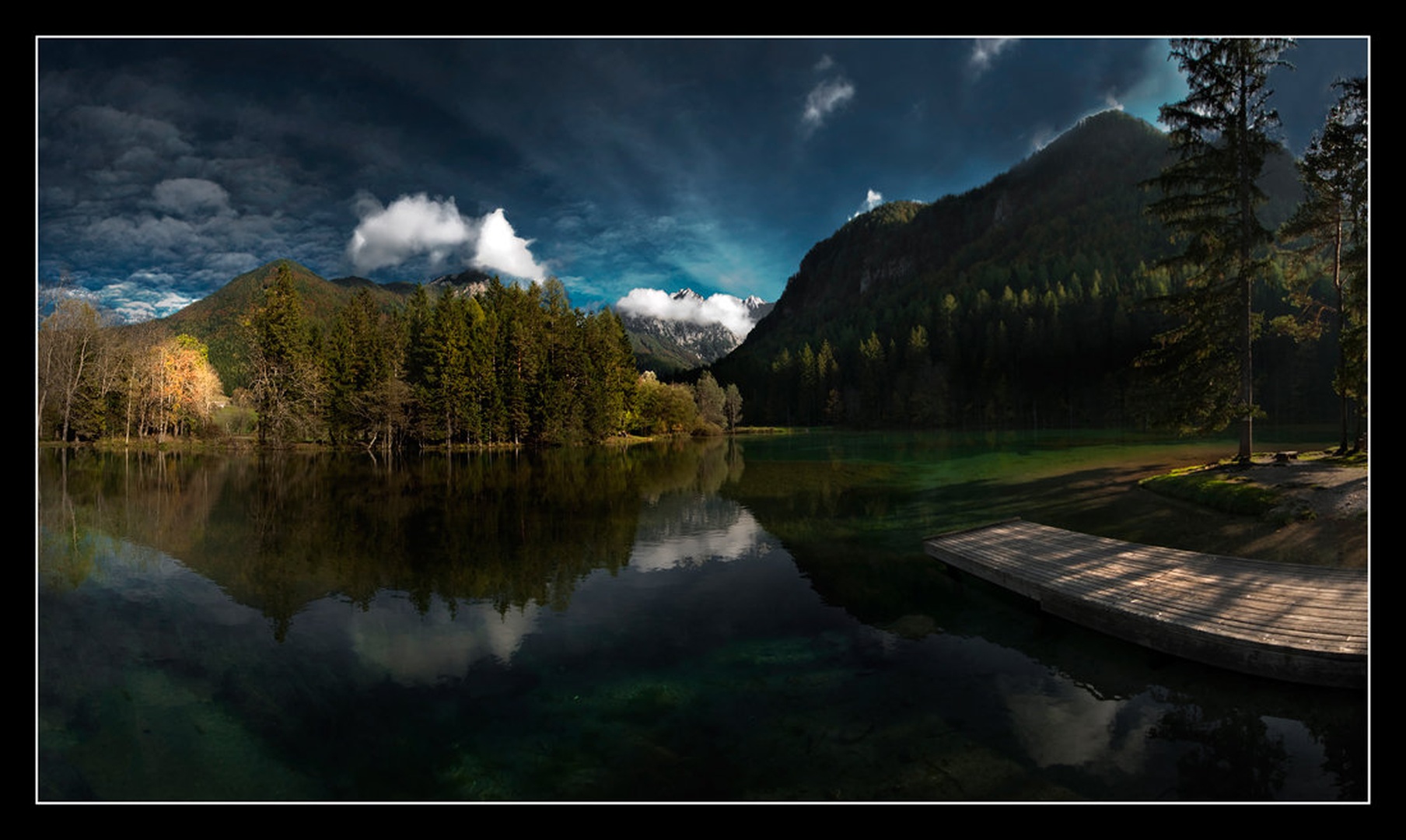 jezero by Milojko Demšar